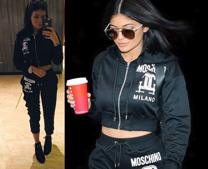 kylie Jenner Shows Off Her New UGG Classic Slim Bethany Boot & Moschino ...