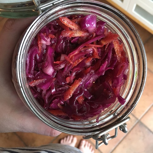 Greenway36: Rotkohl-Möhren-Salat