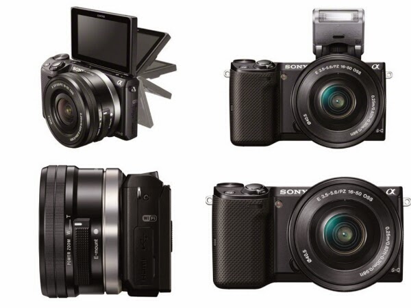 Sony Alpha NEX-5T with advance features plus NFC and fasater Wi-Fi