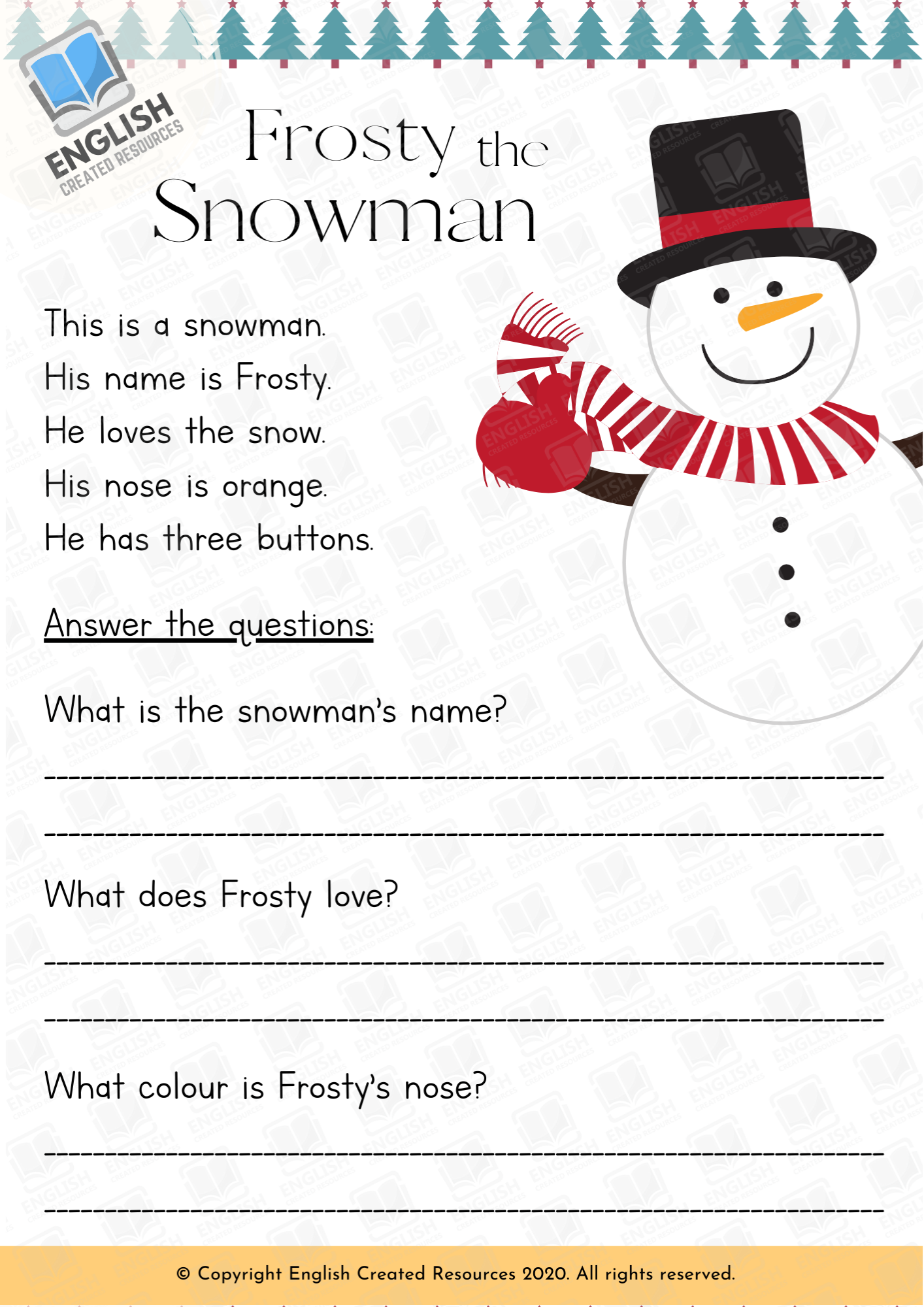 christmas-reading-comprehension-grade-1-english-created-resources