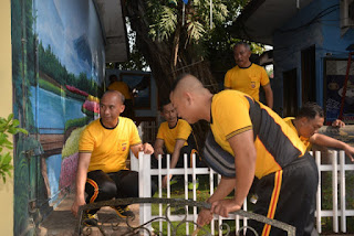 Kapolres cirebon Kota pimpin bersih bersih mako CIKO Kapolres cirebon Kota pimpin bersih bersih mako CIKO