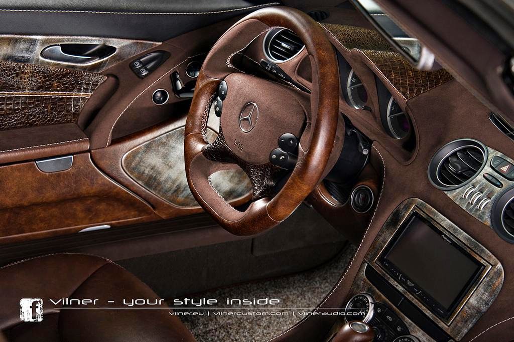 Best Cars Mercedes Benz Sl Custom Interior By Vilner