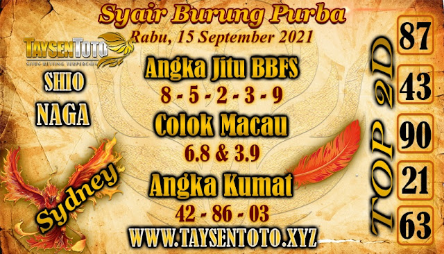 syair sydney rabu