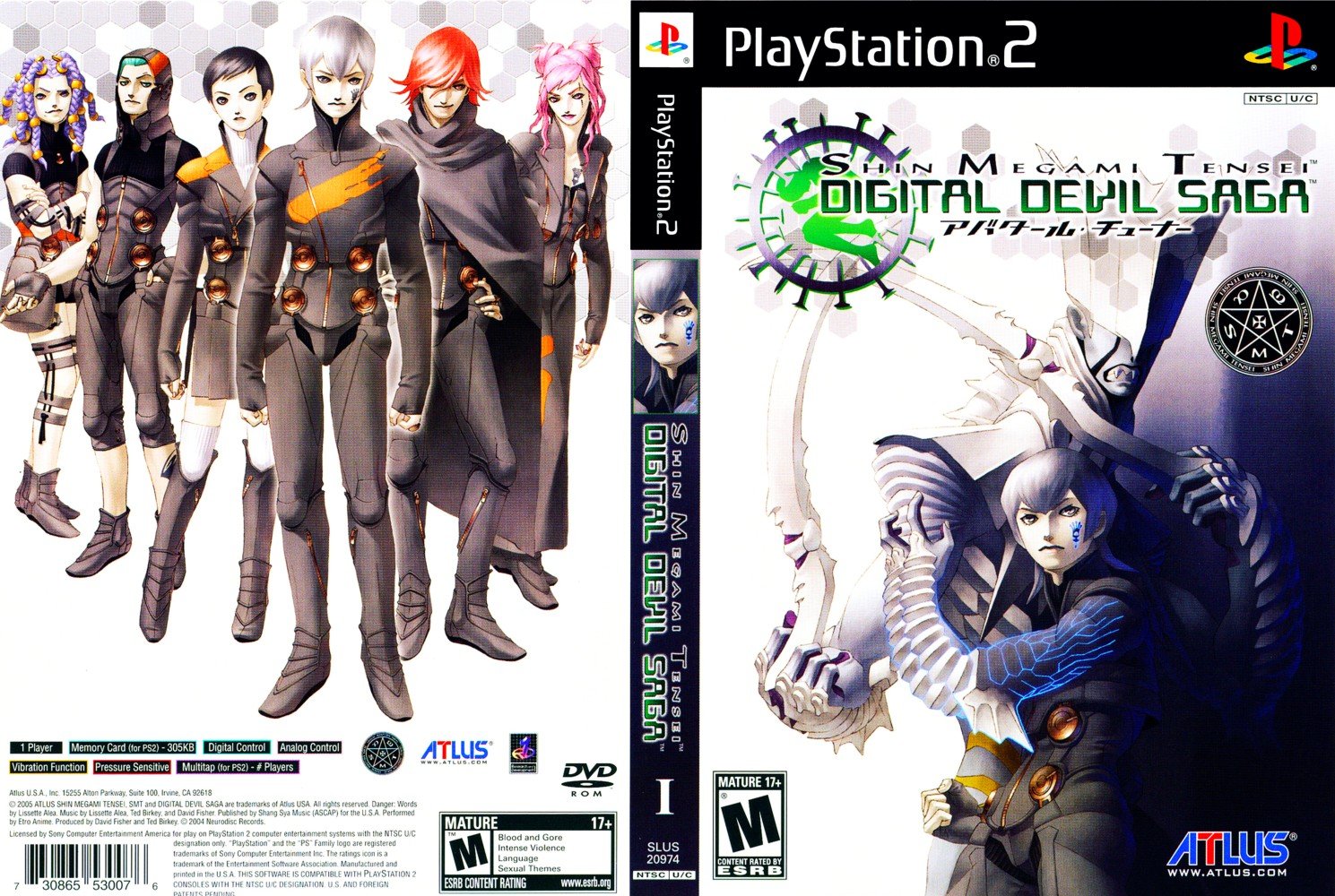Shin Megami Tensei: Digital Devil Saga 2 Shin Megami Tensei: Digital Devil Saga - USA PS2 - Game Zone Next
