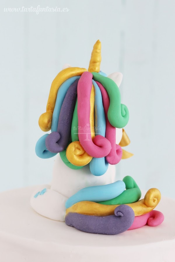 Detalle figura de fondant