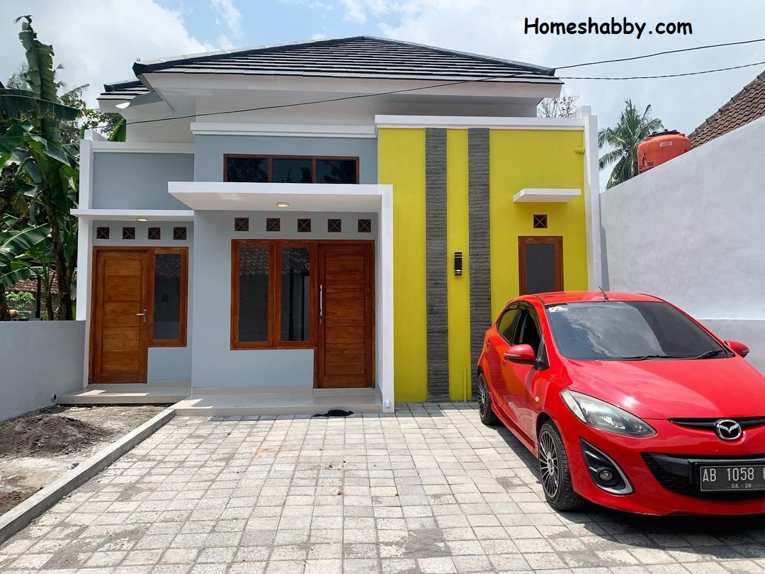 Kumpulan Rumah Fasad Batu Alam Dengan Konsep Batu Alam (Limasan