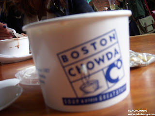New England Clam Chowda soup