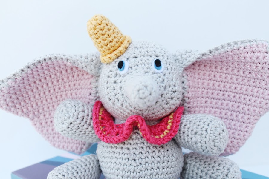 dumbo; amigurumi; crochet;