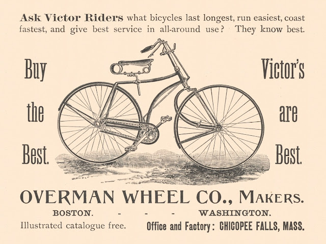 «Безопасный» велосипед Victor Model C Cushion Tire 1891 года.