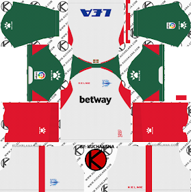 Deportivo Alavés 2018/19 Kit - Dream League Soccer Kits