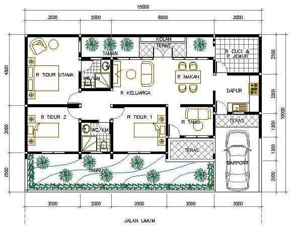 simple 3 bedroom house plans