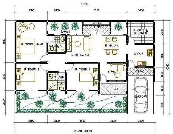 Simple House Designs 3 Bedrooms