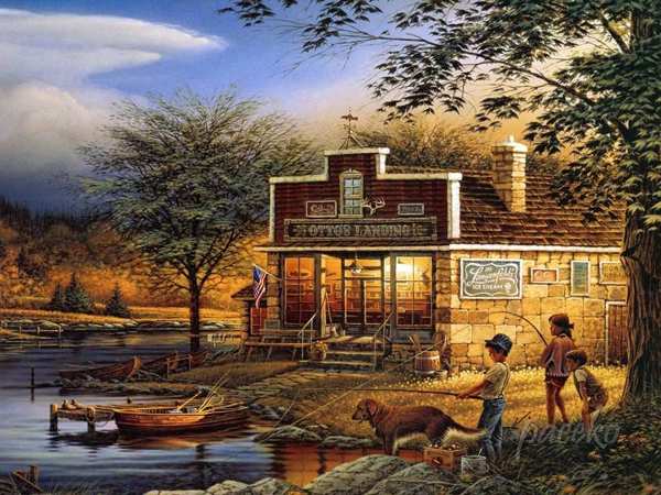 Terry Redlin Paintings Art Wallpaper