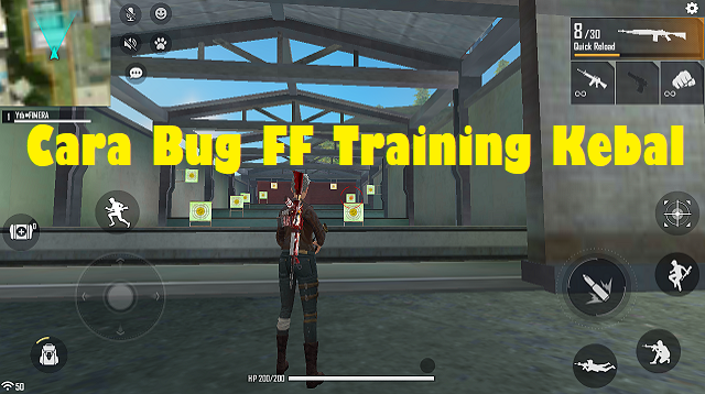 Cara Bug FF Training Kebal