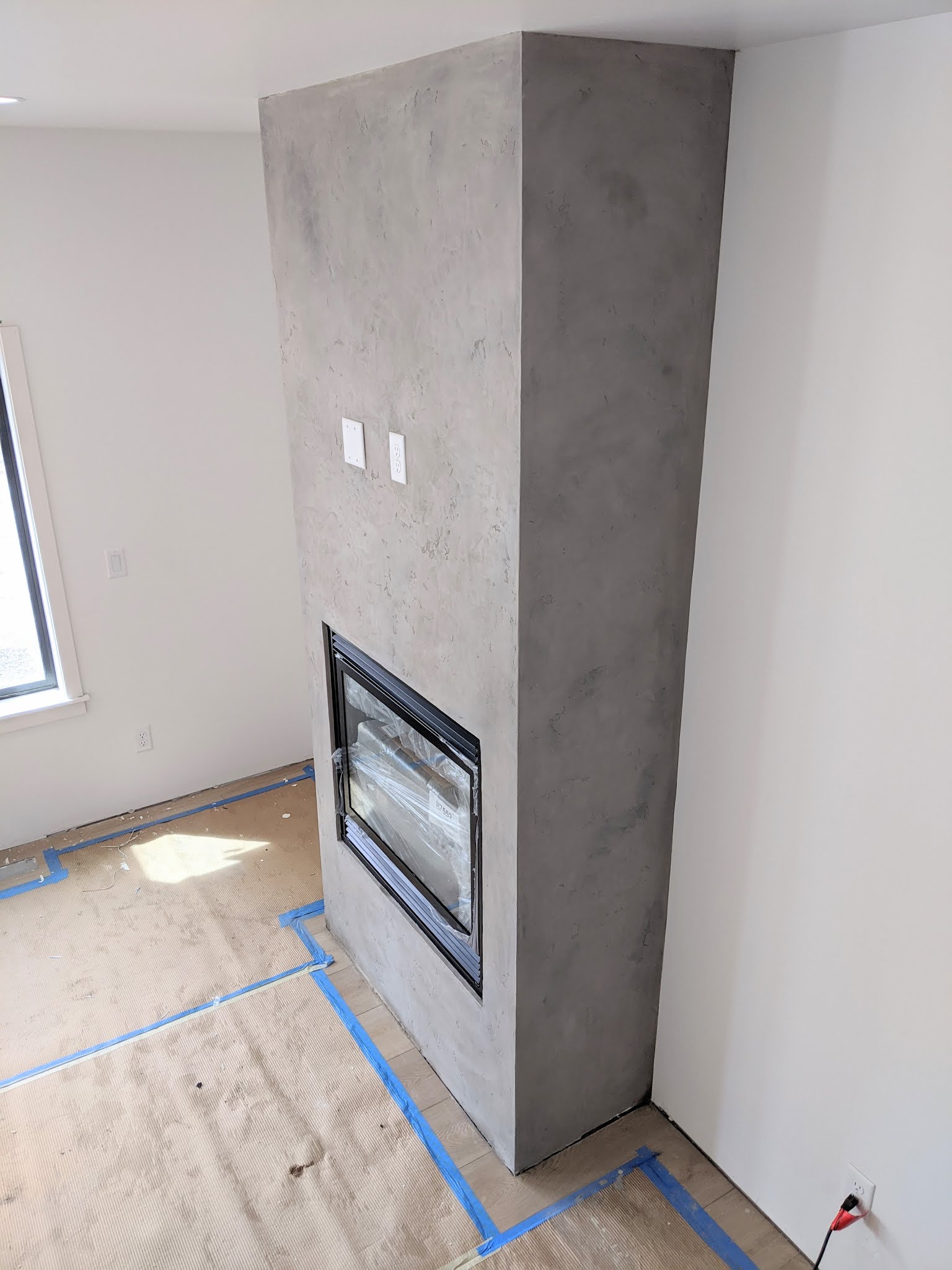 Concrete Trend For Fireplace Surrounds