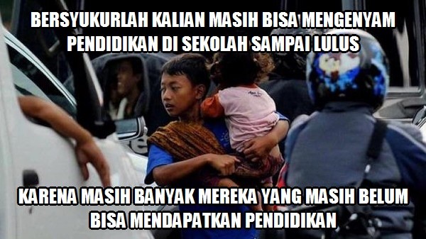 Meme Lucu Kangen Saat Masa Sekolah