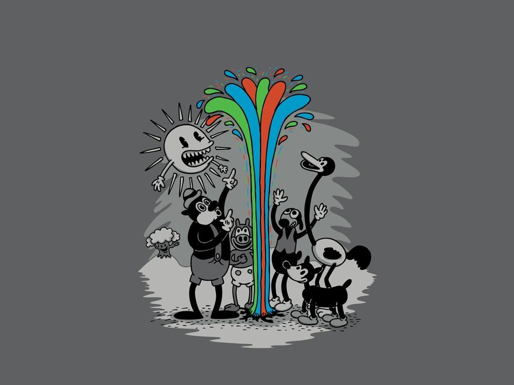 Modern art desktop wallpaper