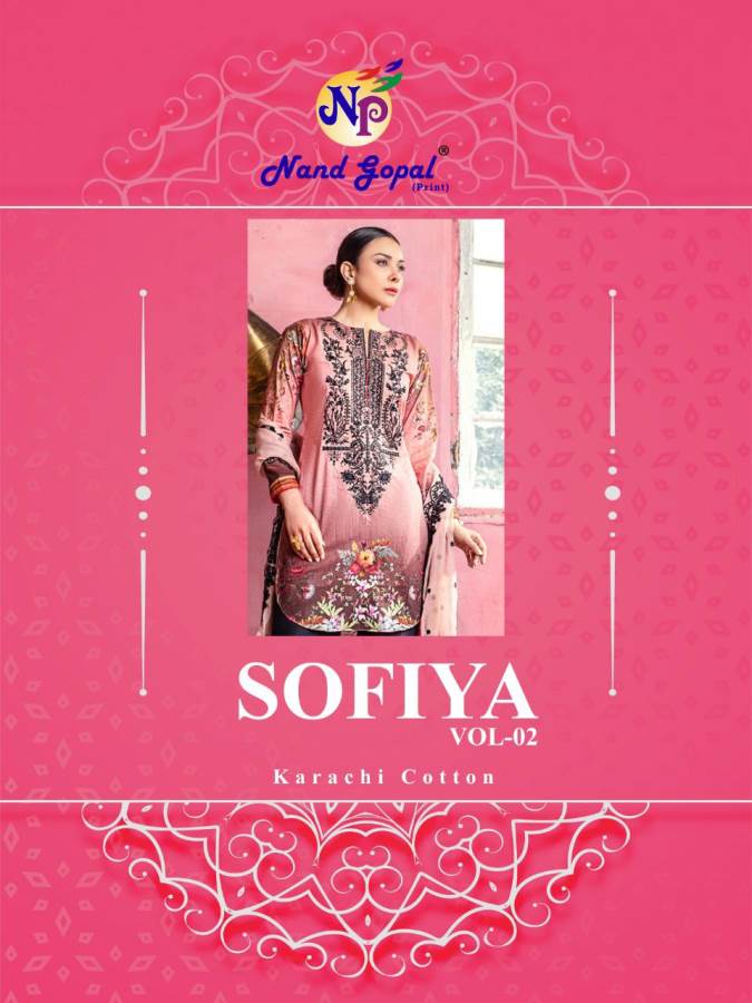 Nandgopal Sofiya vol 2 Cotton Pakistani dress Material