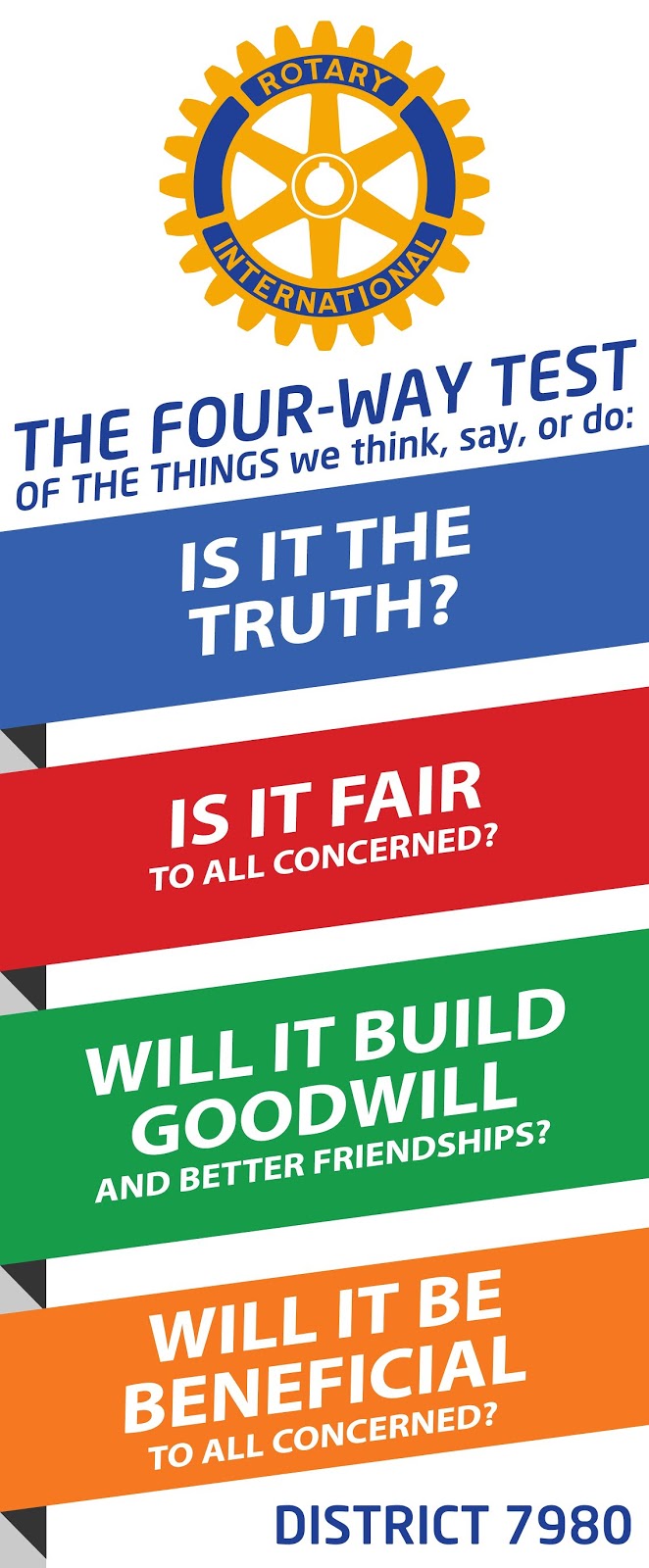 RotarySouthern Connecticut Governors Blog Four Way Test Speech