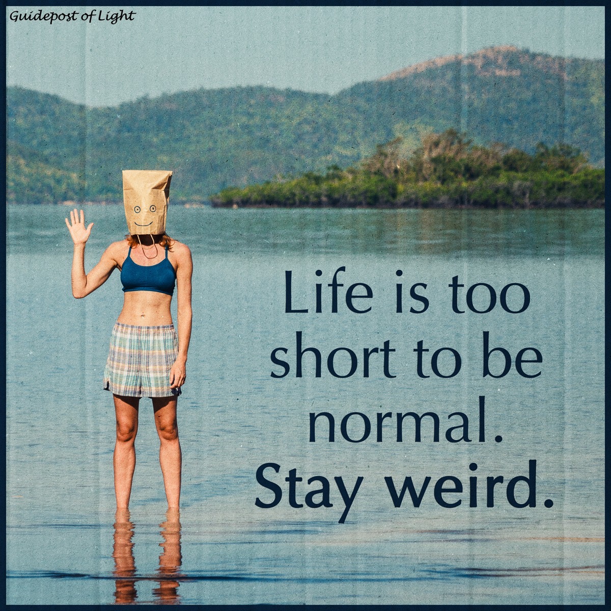 Life is funny. Life is short. Life is too short to be normal stay weird. Life's too short. Life is...too short.