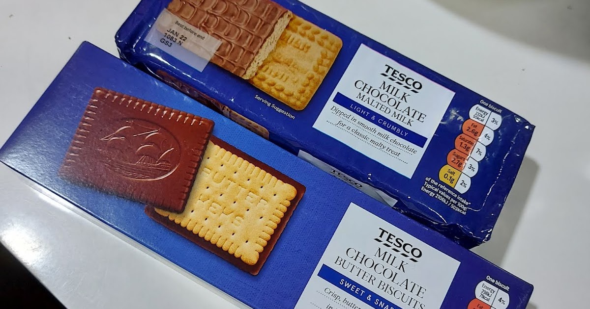 DANA TESCO MILK CHOCOLATE BUTTER BISCUITS