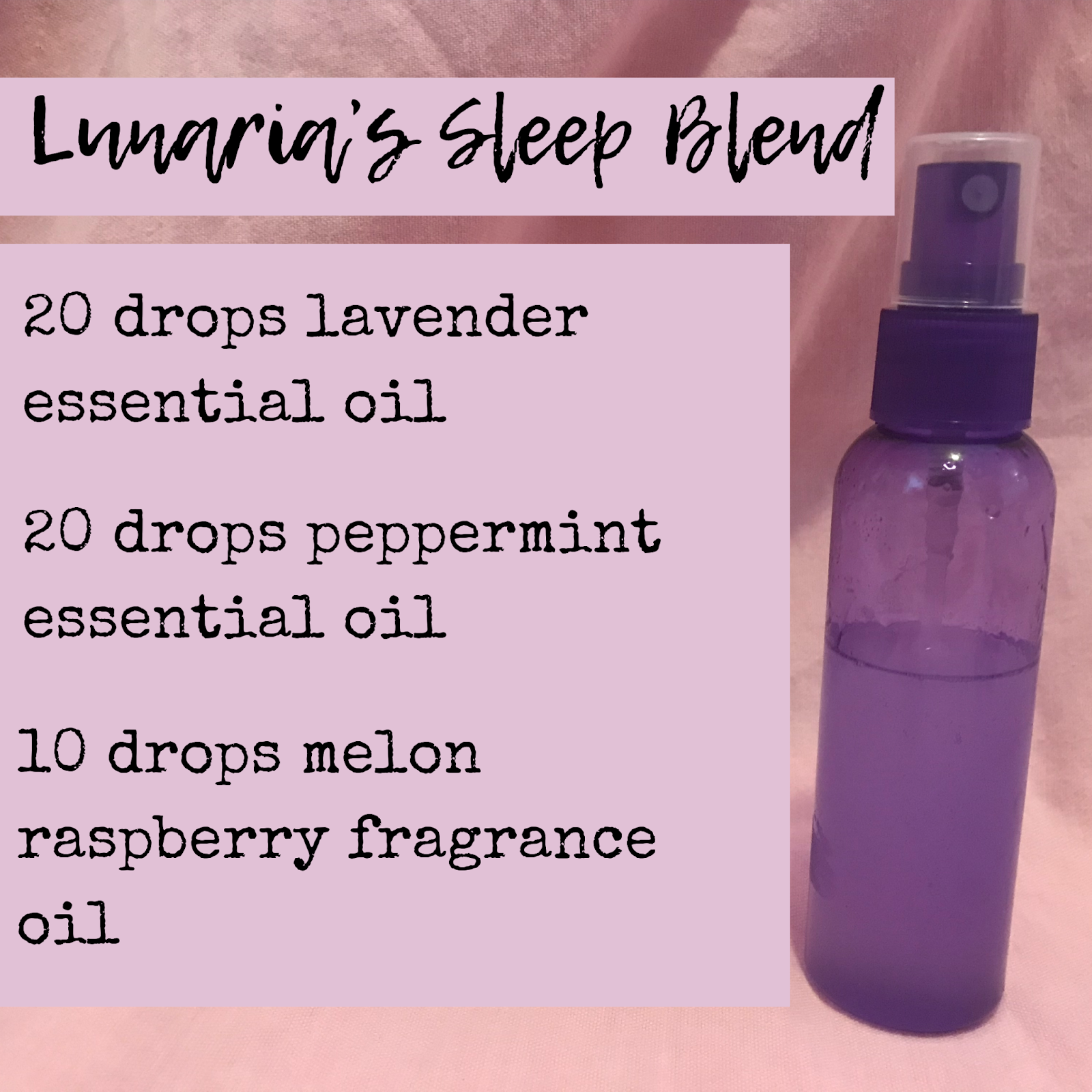 2 Diy Essential Oil Blends Sleep Mix And Room Spray Diy