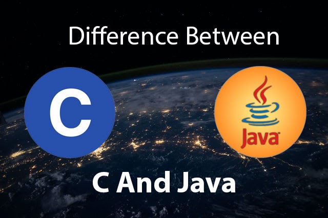 Complete Difference Between C and Java Language