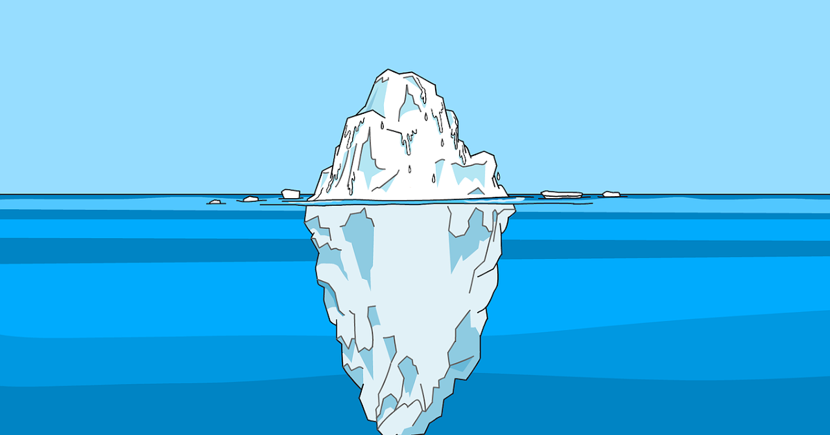 نظرية جبل الجليد . . The ice berg theory ركن التأمل Meditation corner نظرية جبل الجليد . . The ice berg theory ركن التأمل Meditation corner