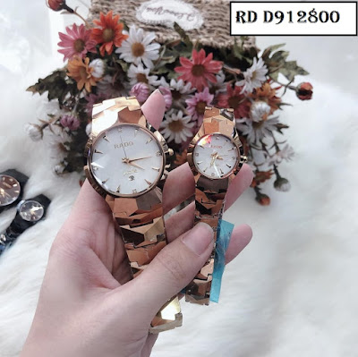 đồng hồ cặp đôi dây đá ceramic RD Đ912800