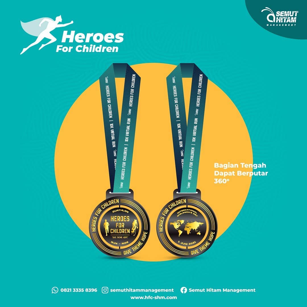 Medali 🏅 Heroes for Children • 2021