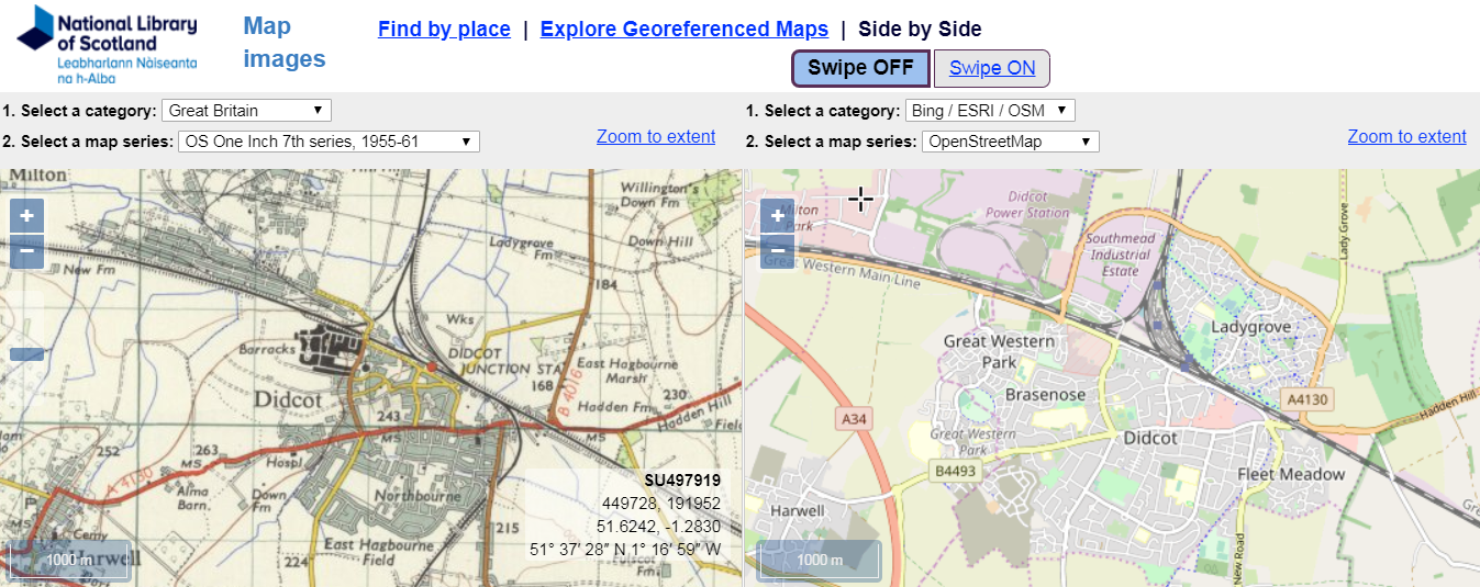 FOCUS TRANSPORT: Side by Side Maps