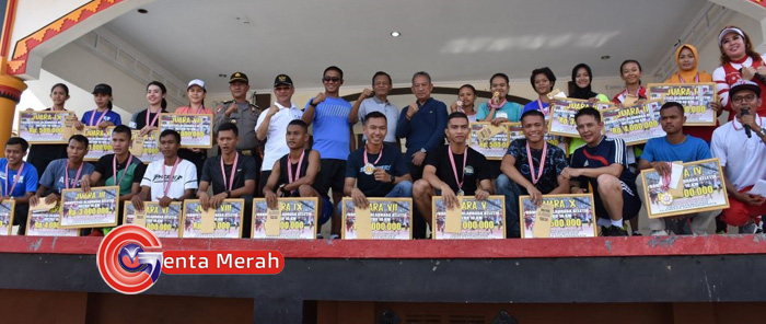 Lomba Atletik Lari Walikota Cup Metro, Atlet Asal Magelang Mendominasi Juara