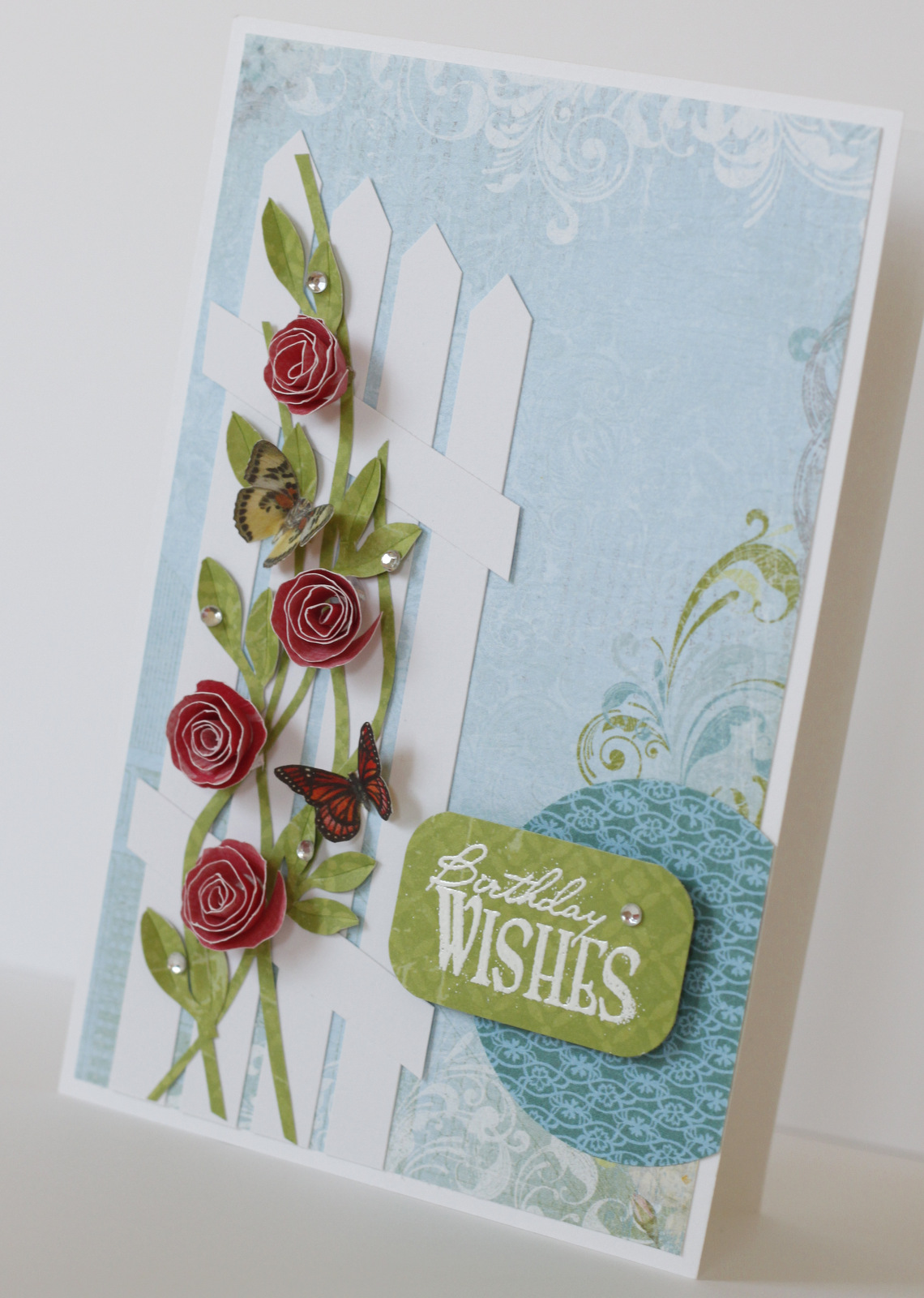 My creative corner: How to make paper roses...