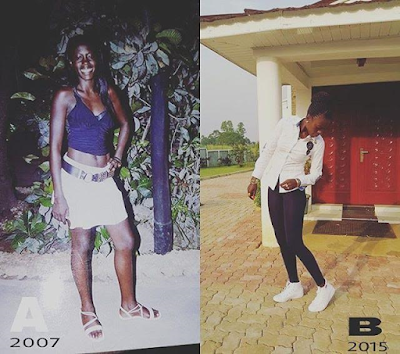 1a1a Nobody is born ugly, just broke: Kenyan female artiste Akothee shares epic throwback photo and words of encouragement