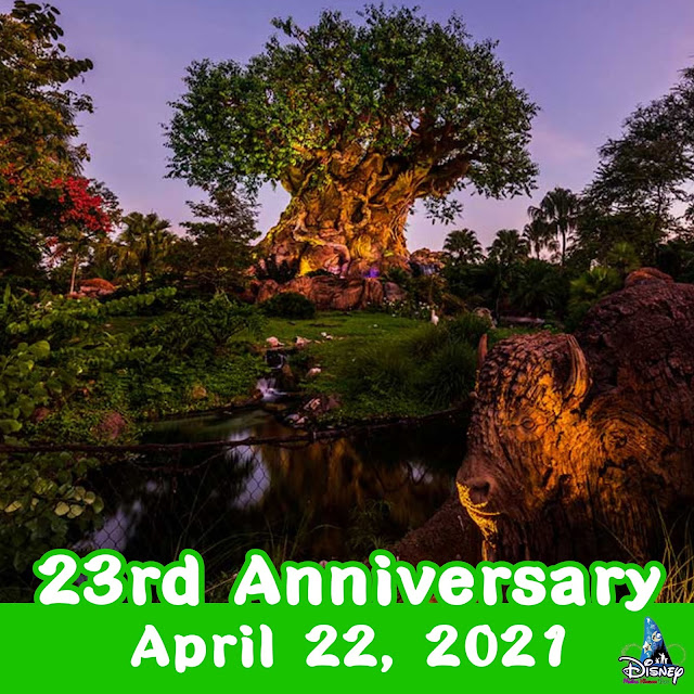 Happy 23rd Anniversary to Disney's Animal Kingdom Park