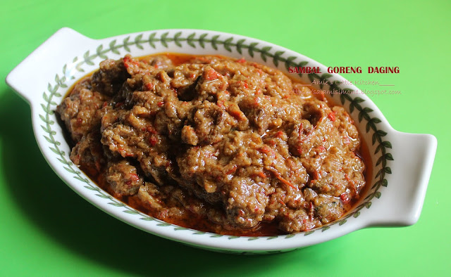  Sambal Goreng Daging (Daging Sekilo Bawang Sekilo)