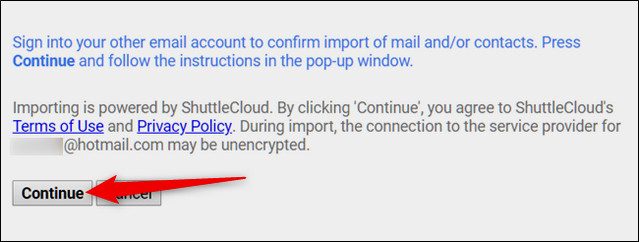 كيفية استيراد حساب البريد الإلكتروني القديم والرسائل إلى بريد جيميل Gmail