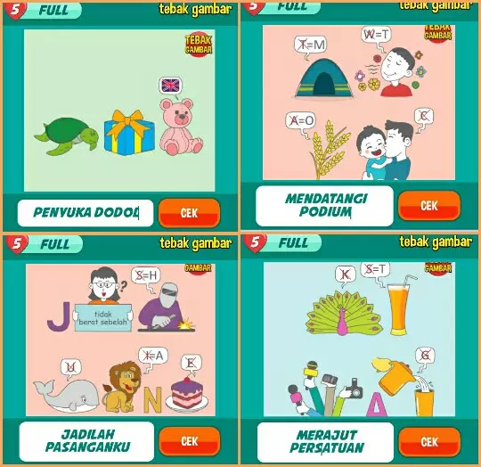 Kunci Jawaban Tebak Gambar Level 125 Lengkap Serbagratis95