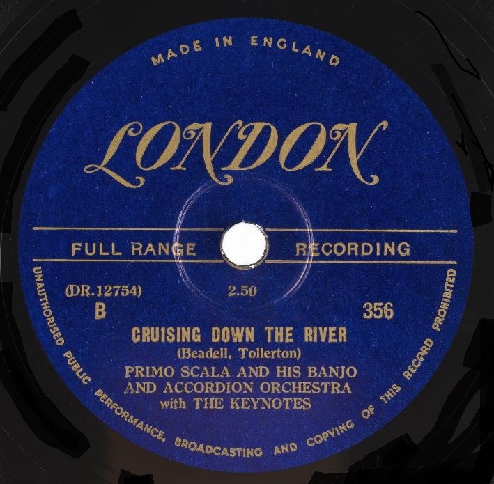 Bakeliedjes Primo Scala & His Banjo & Accordion Orchestra & The