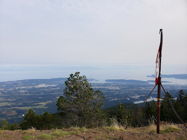 Mount Benson view of Nanaimo