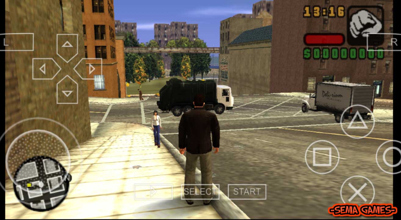 Grand Theft Auto Liberty City Stories PPSSPP SemaGames
