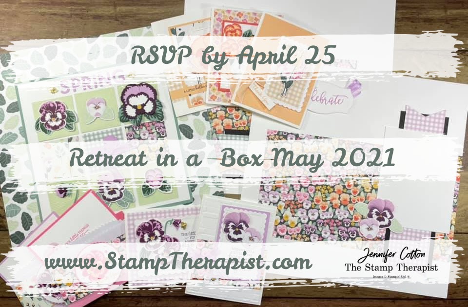 The Stamp Therapist Retreat in a Box May 2021!