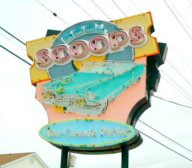 Pennsylvania & Beyond Travel Blog Cool Scoops Ice Cream Parlor in Wildwood