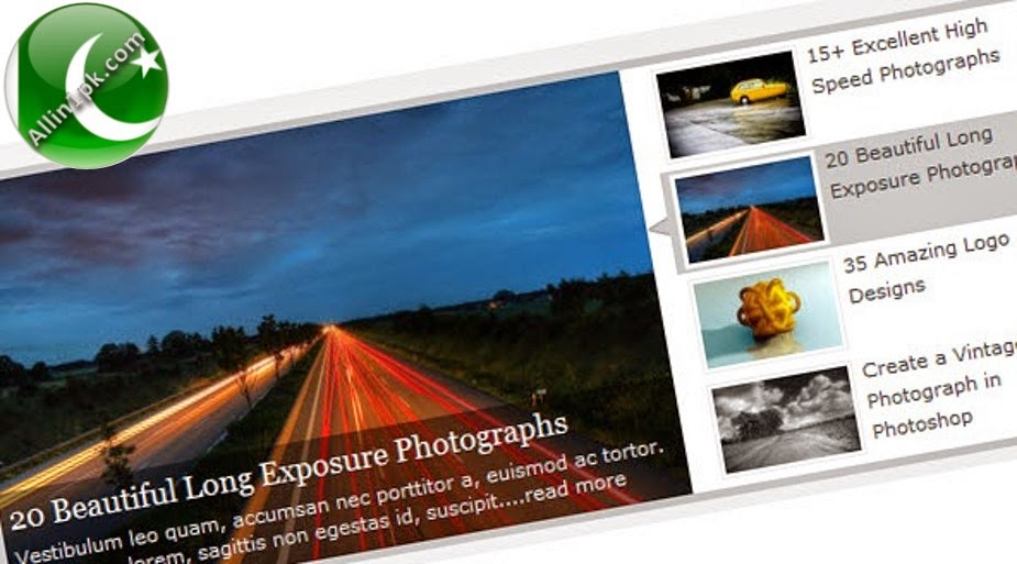 How to Add Slider/ Picture Slide show to blogger Post Simplified All