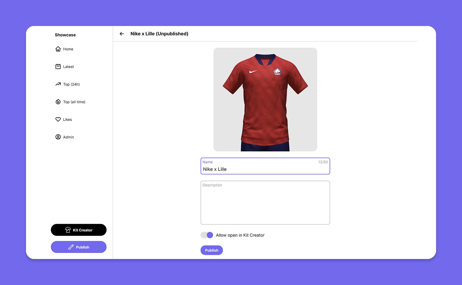 Hajduk Split - Home - Nike - FIFA Kit Creator Showcase