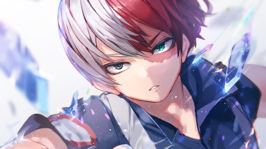 Shoto Todoroki, [My Hero Academia], 4K, #5.346 Wallpaper PC Desktop