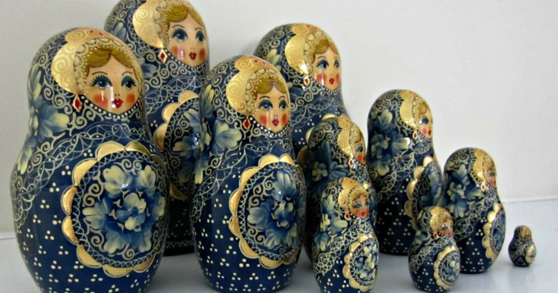 Bible Love Notes Russian Stacking Dolls