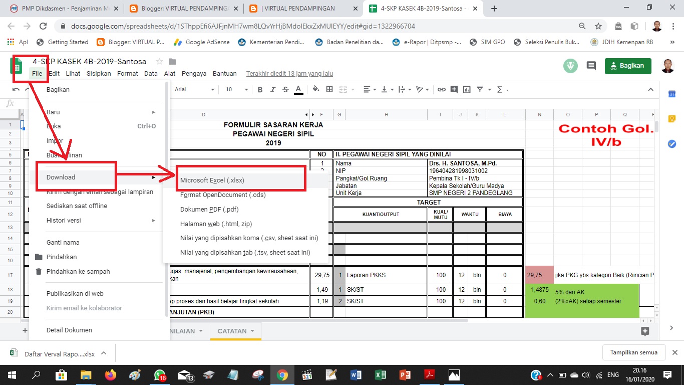 Skp Dan Tugas Pokok Baru Kepala Sekolah Virtual Pendampingan