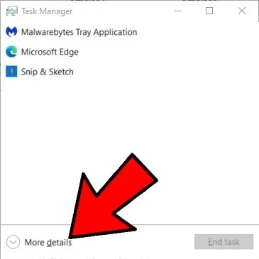 إصلاح تطبيقات Windows لا تستجيب لمزيد من التفاصيل