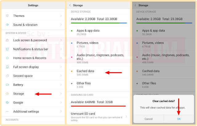 4 Metode Cara Membersihkan File Sampah & Cache di HP Xiaomi